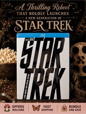 Star Trek 2009 3 Disc Special Edition Blu-ray With Slipcover Complete